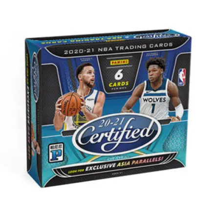 2020-21 Panini Certified Basketball TMall Asia Exclusive Box