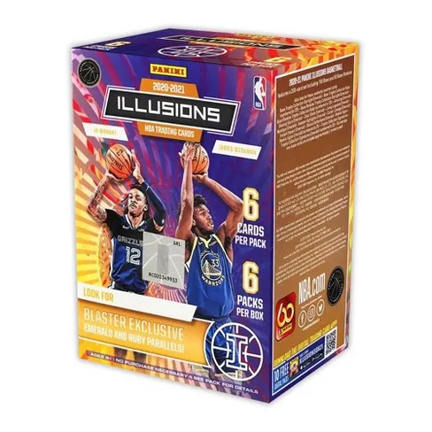 2020-21 Panini NBA Illusions Basketball Trading Card Blaster Box