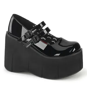 4 Inch Platform KERA-08 Black Patent