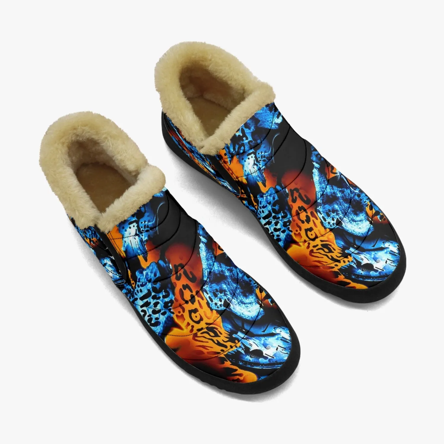 478. Casual Cotton-pad Fur Shoes