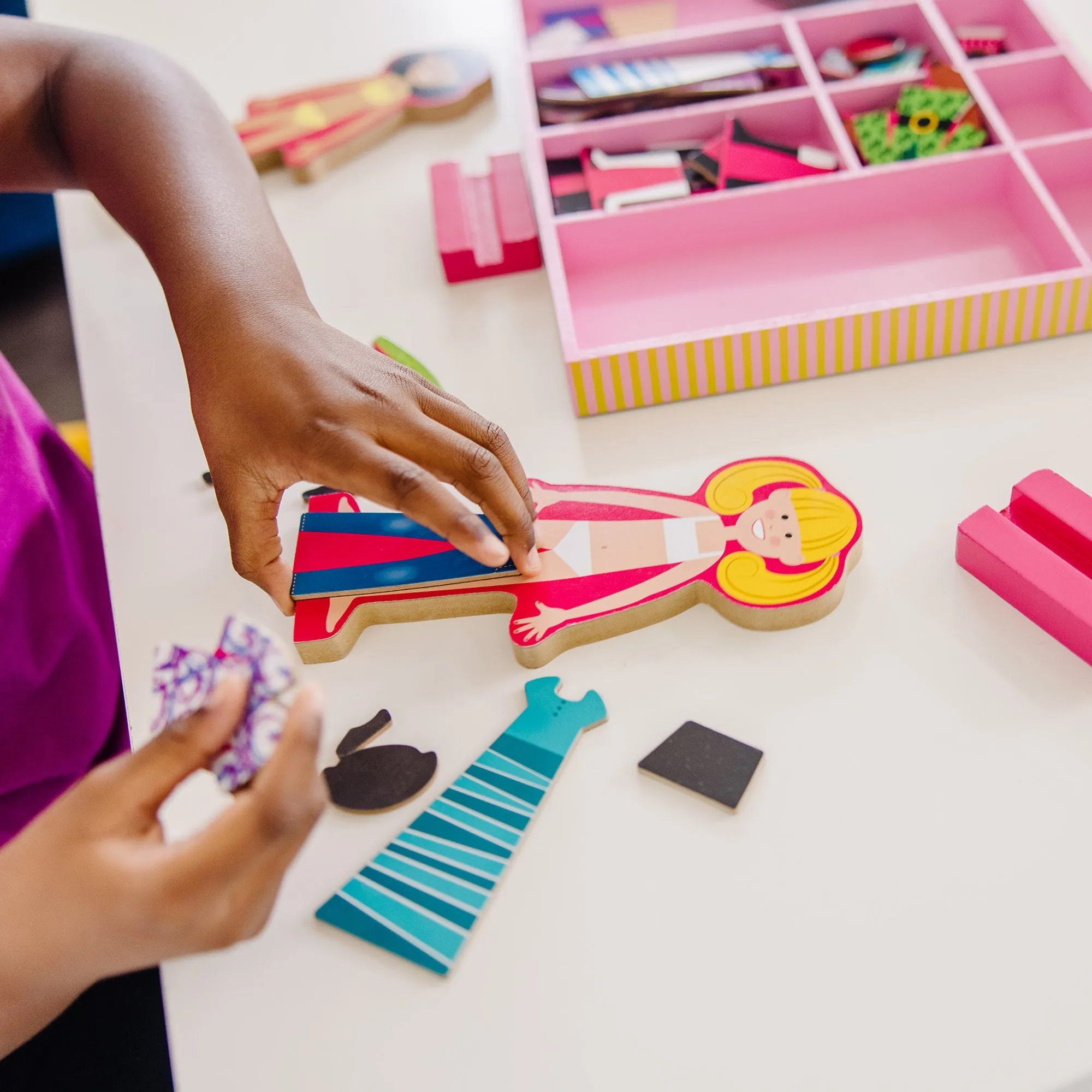 Abby & Emma Magnetic Pretend Play