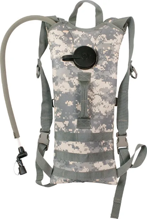 ACU Digital Camouflage - Tactical MOLLE Backstrap 3-Liter Hydration System