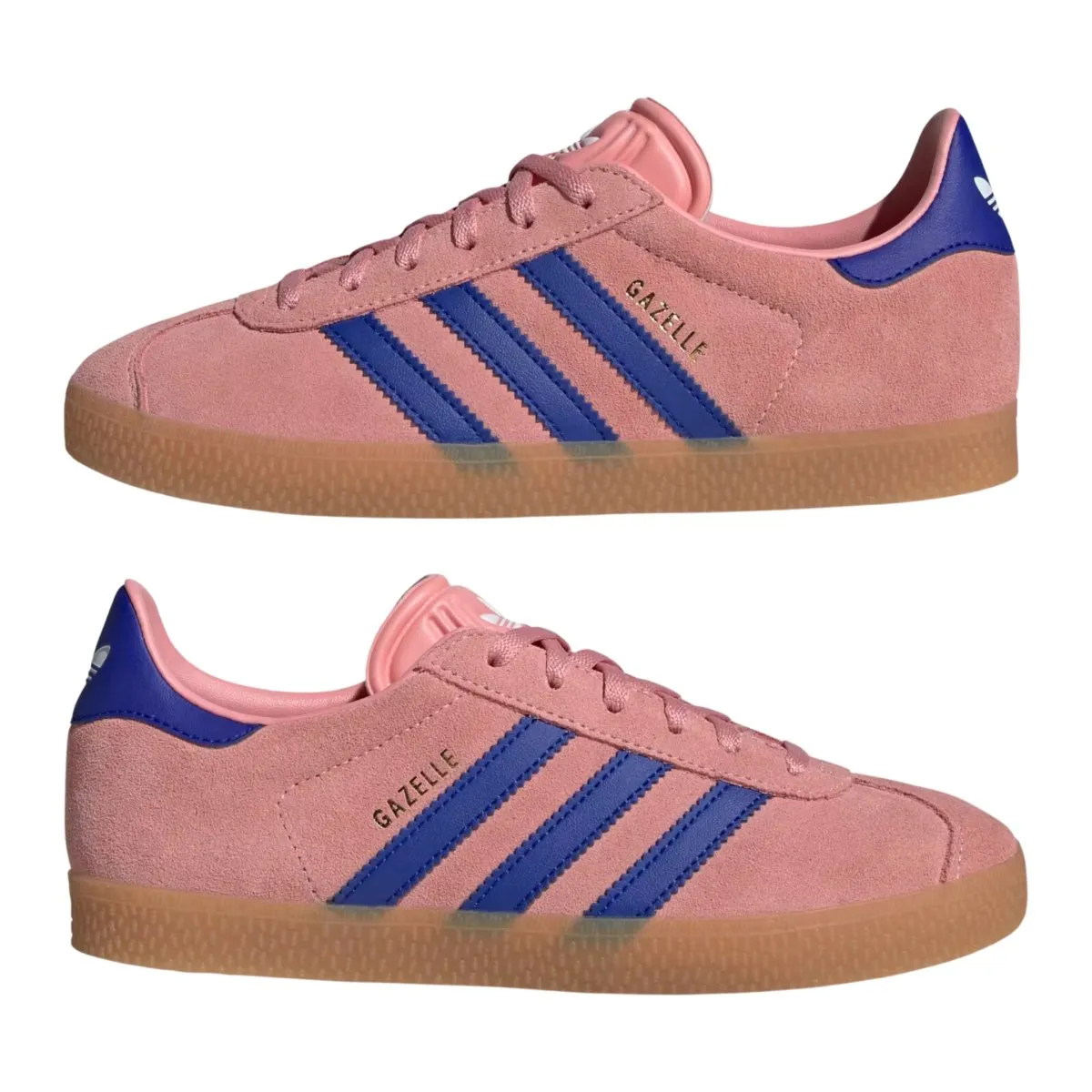 Adidas Girl's (Grade School) Gazelle Semi Pink Spark/Lucid Blue