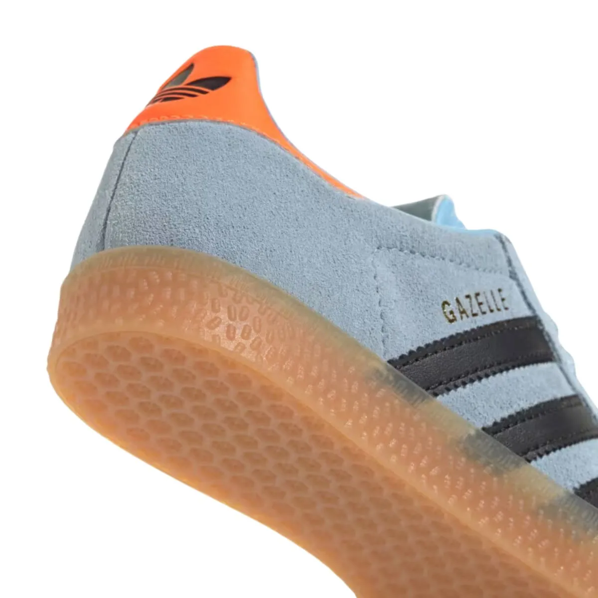 Adidas Girl's (Preschool) Gazelle Clear Sky/Core Black/Solar Orange