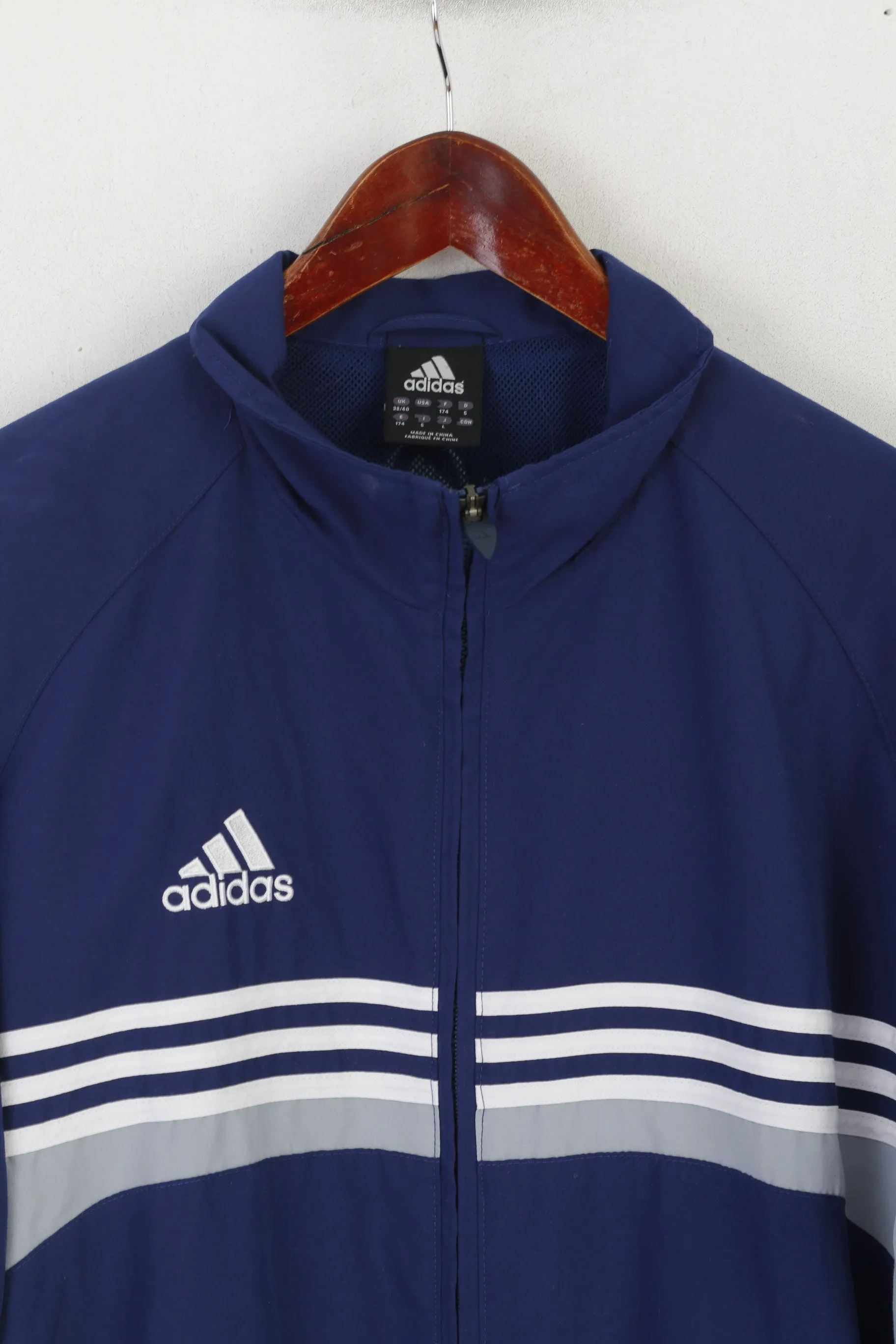 Adidas Men 174 M Jacket Navy Zip Up Vintage SKV Ludwigsburg Jedinstvo Track Top