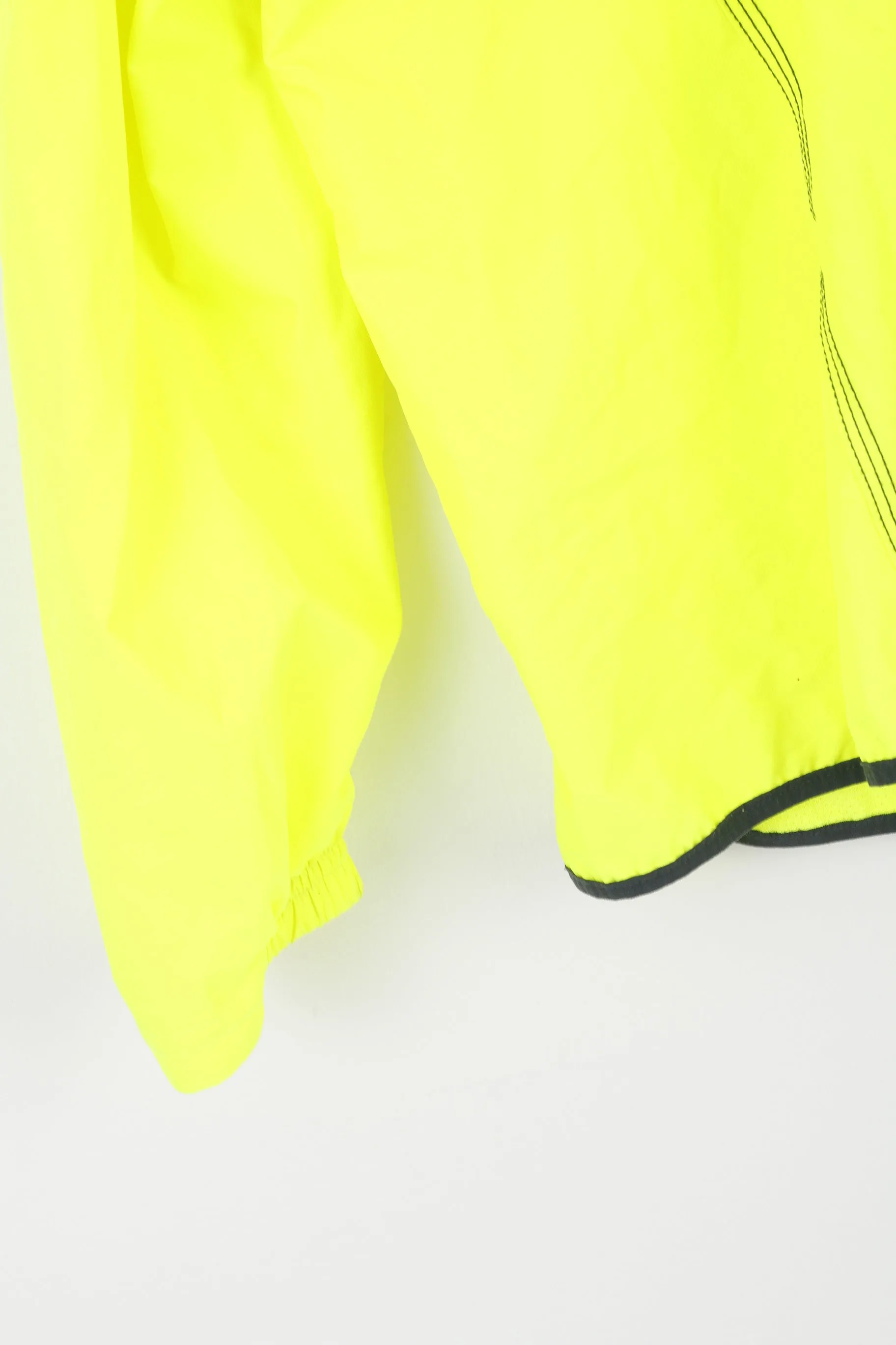 Adidas Men L Run Jacket Neon Yellow Running Dublin Marathon 2013 Climaproof Top