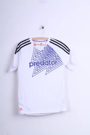 Adidas Predator Boys 13-14 Year Shirt Football Club Sport