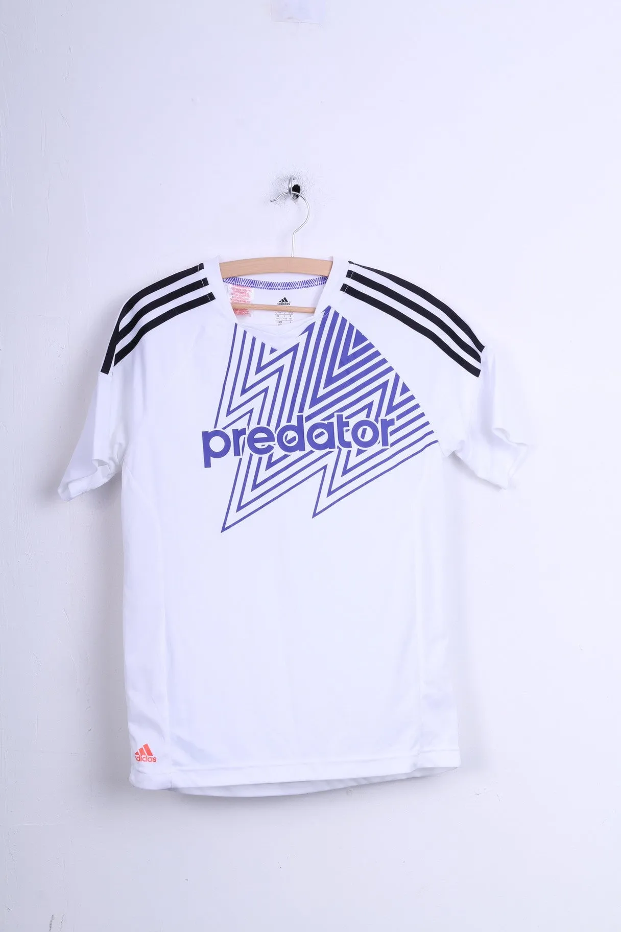 Adidas Predator Boys 13-14 Year Shirt Football Club Sport