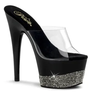 ADORE-701-3 Rhinestone Platform Stripper 7 Inch Heels