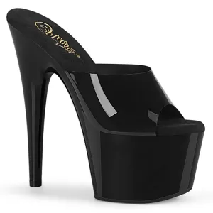 ADORE-701N Black Jelly Like Stripper Shoe