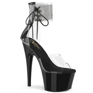 ADORE-724RS Rhinestone Cuff Platform Stripper Shoe