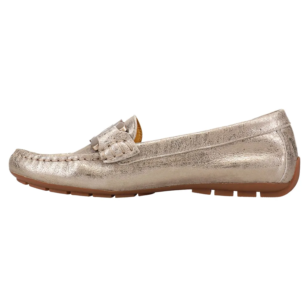 Aiker Metallic Slip On Loafers