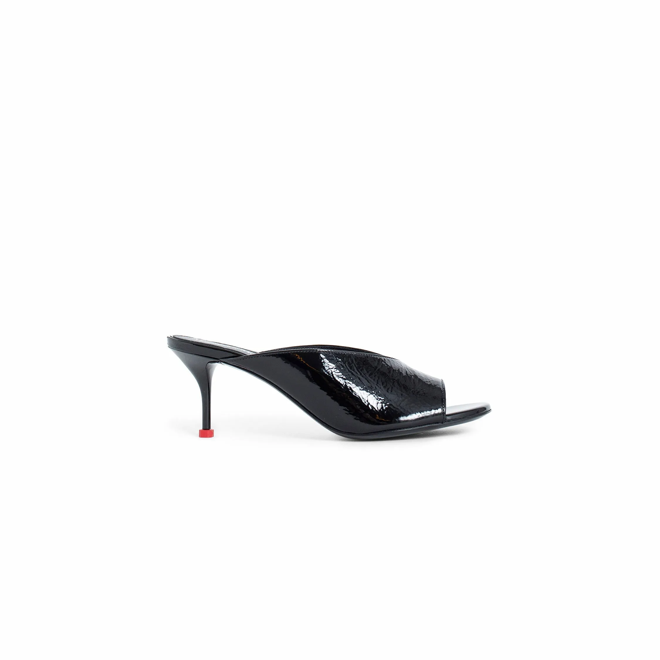 ALEXANDER MCQUEEN WOMAN BLACK MULES