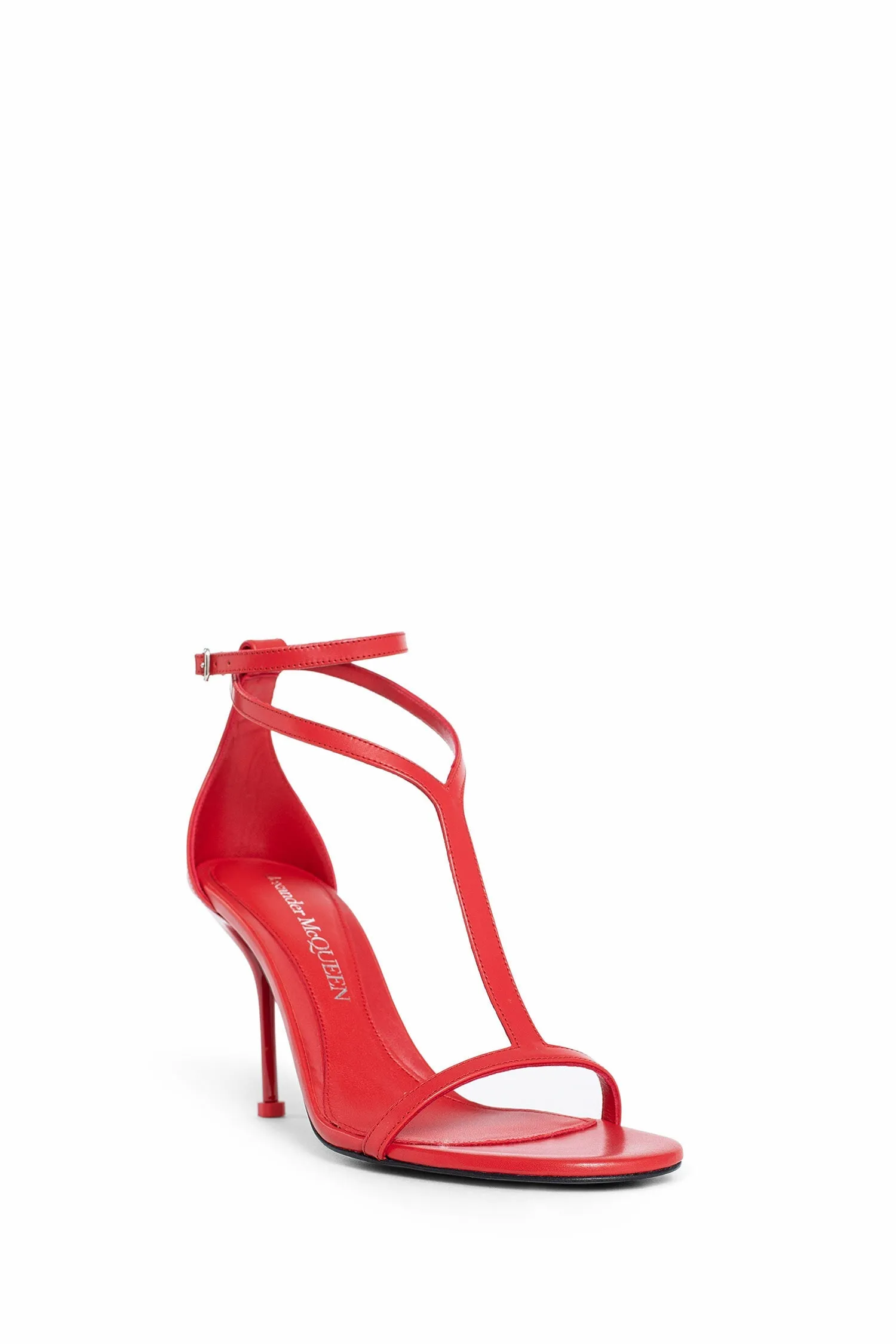 ALEXANDER MCQUEEN WOMAN RED SANDALS & SLIDES