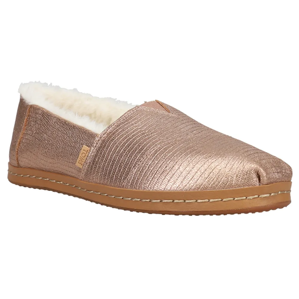 Alpargata Leather Slip On Flats