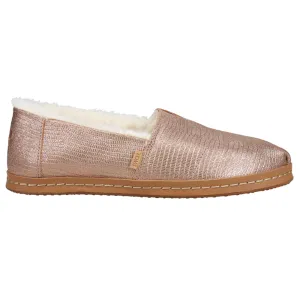 Alpargata Leather Slip On Flats