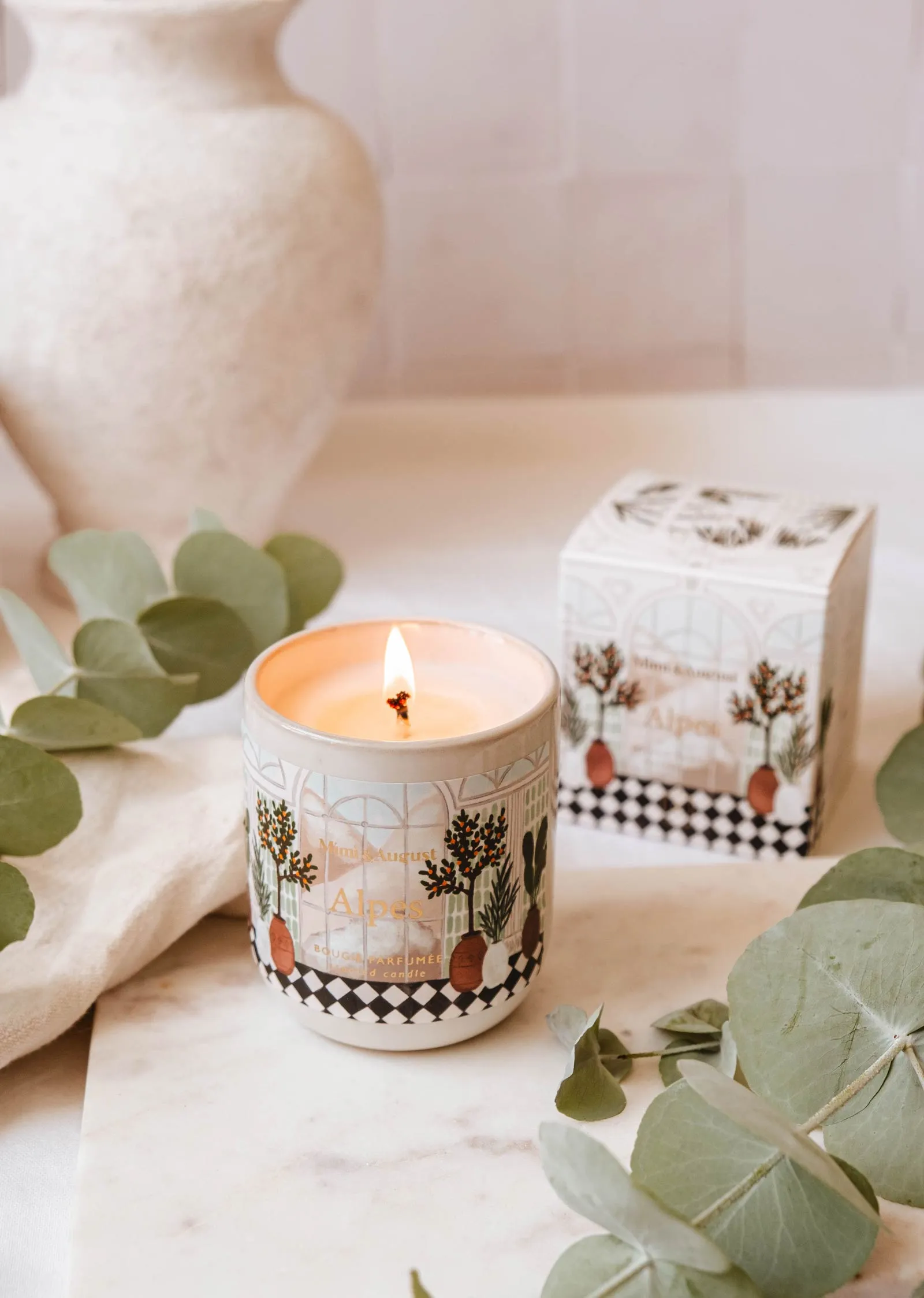 Alpes - Reusable Candle