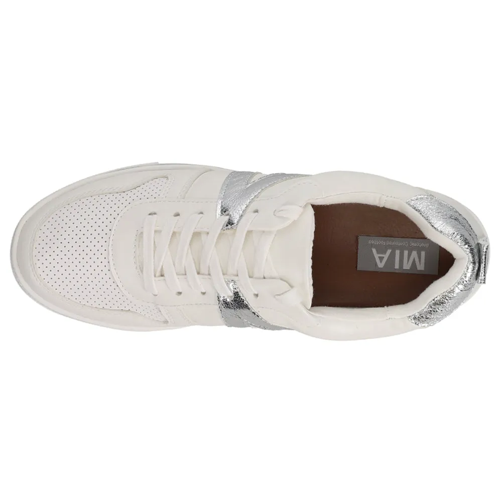 Alta Metallic Lace Up Sneakers