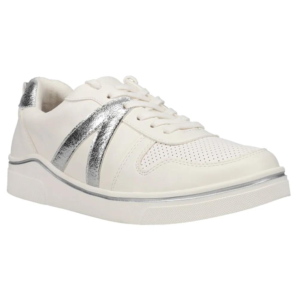 Alta Metallic Lace Up Sneakers