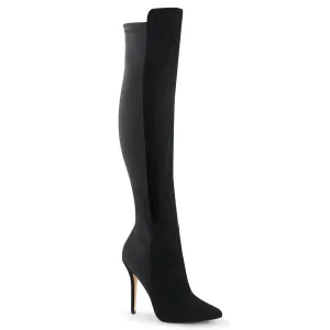 AMUSE-2018 Black Knee High Boots