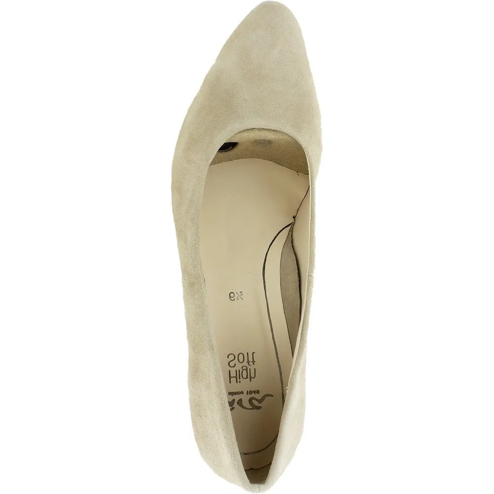 Ara Women's Lichfield High Heel Pump Sand Perlacalf