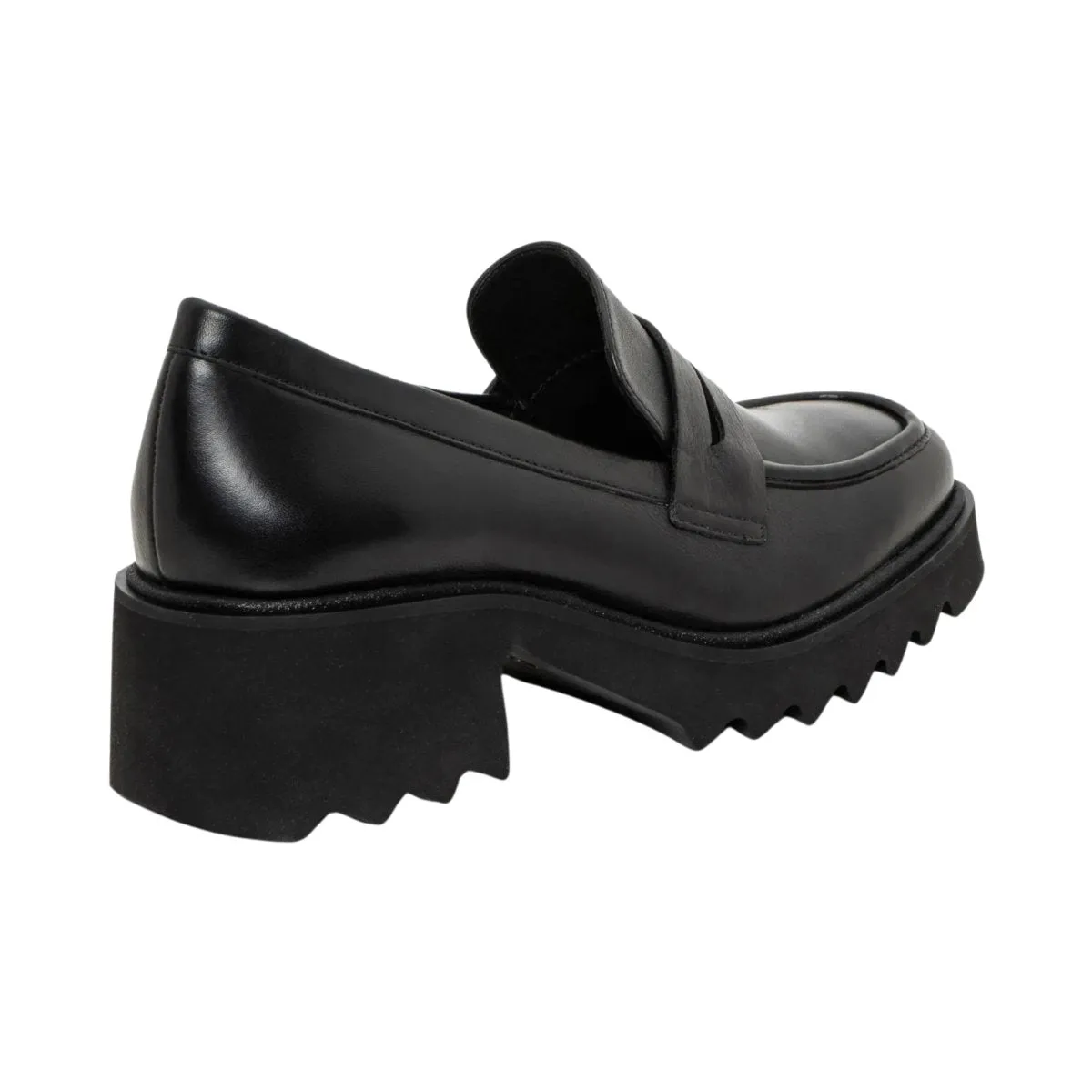 Ara Women's Prism Platform Penny Black Calf Leather