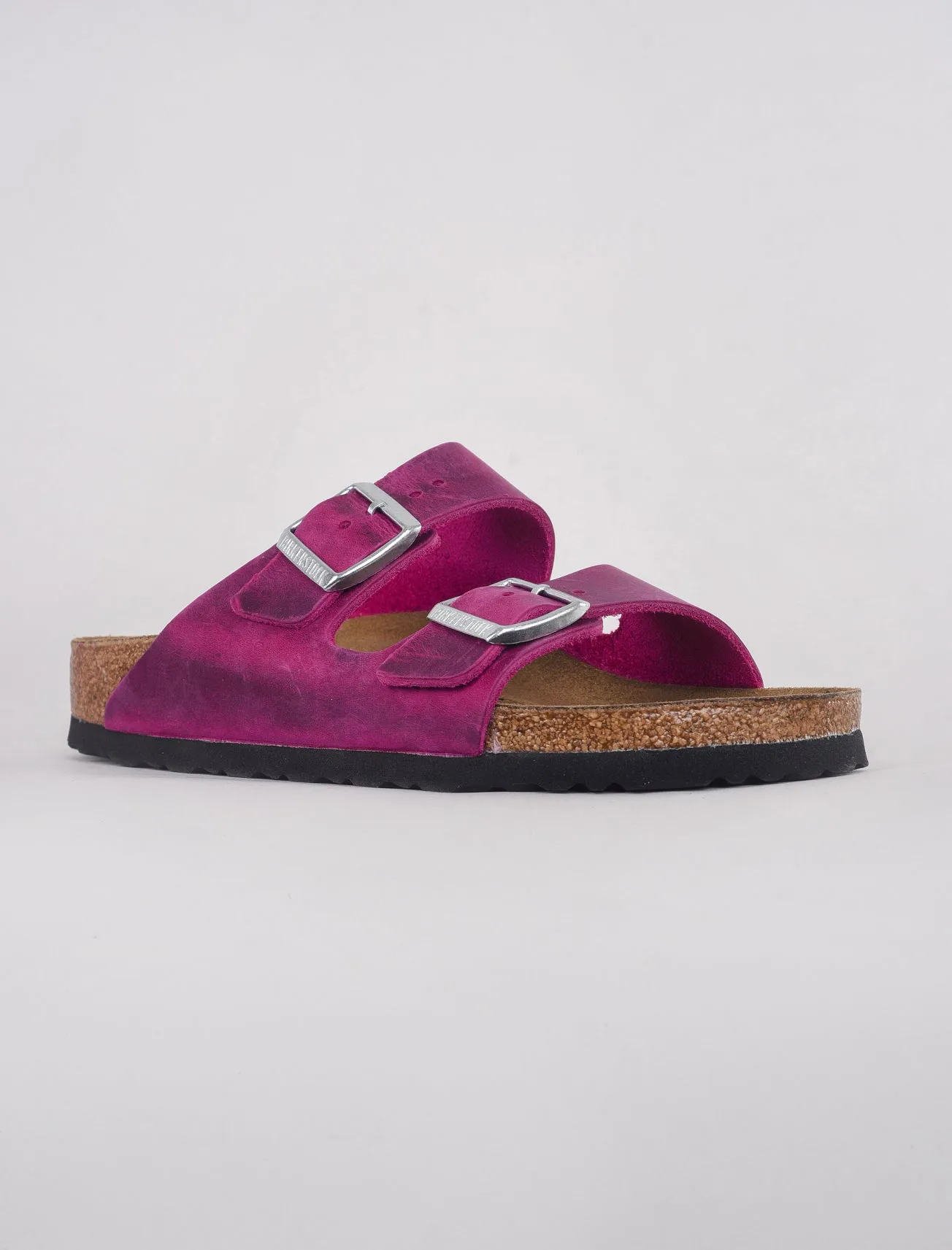 Arizona Sandal, Oiled Fuchsia