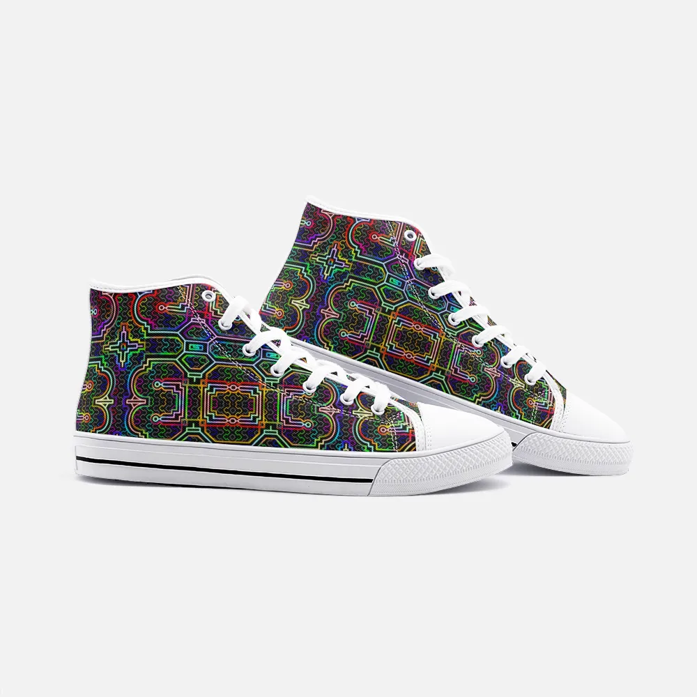 Aya Unisex High Top Canvas Shoes