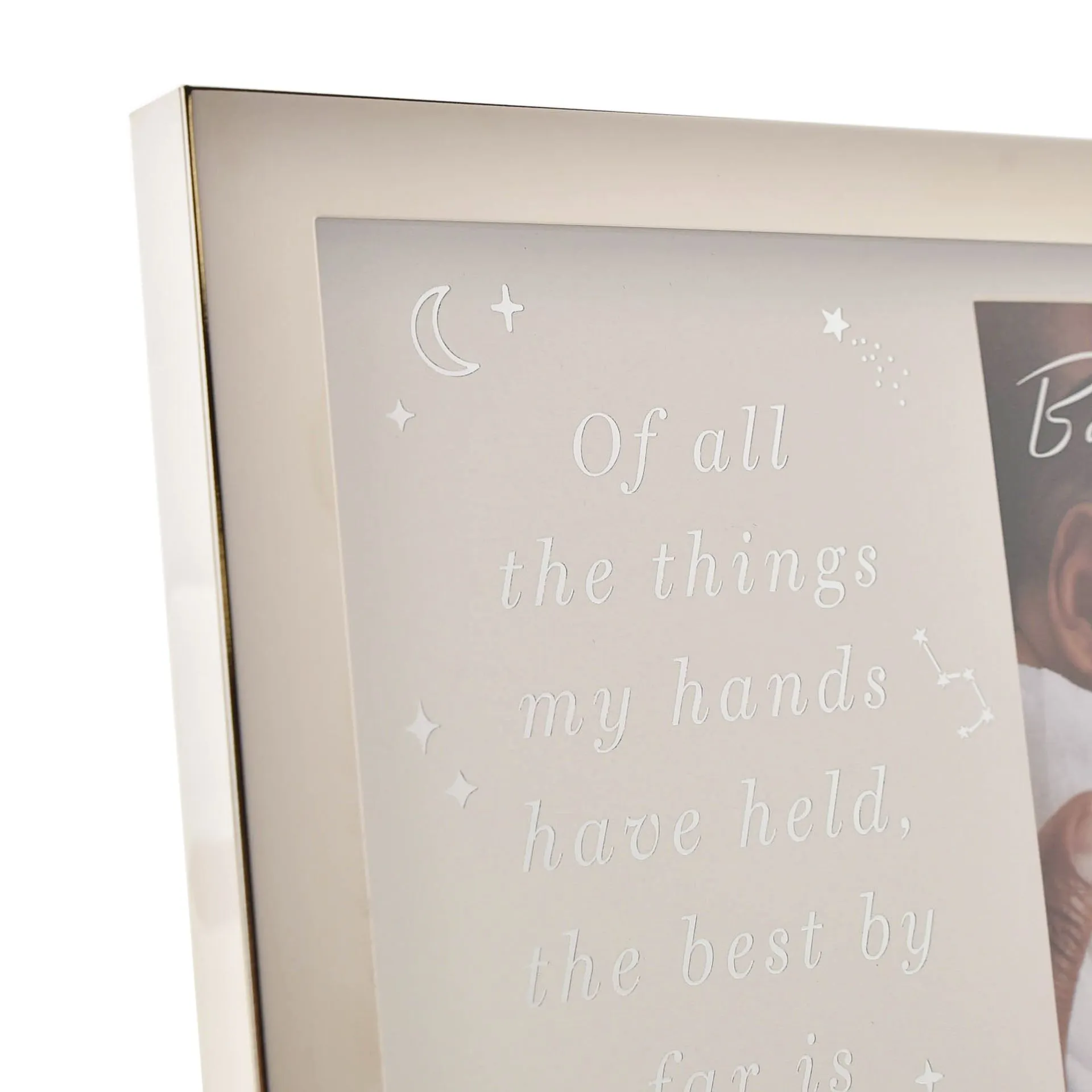 BAMBINO METAL PLATED OF ALL THE THINGS PHOTO FRAME 4" X 6"