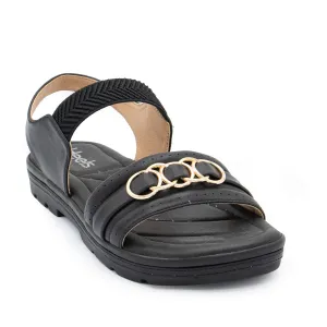 Black Casual Sandal 078088