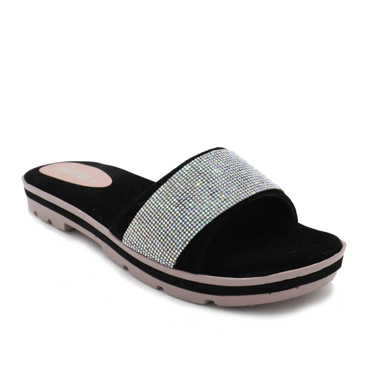 Black Casual Slipper 074139