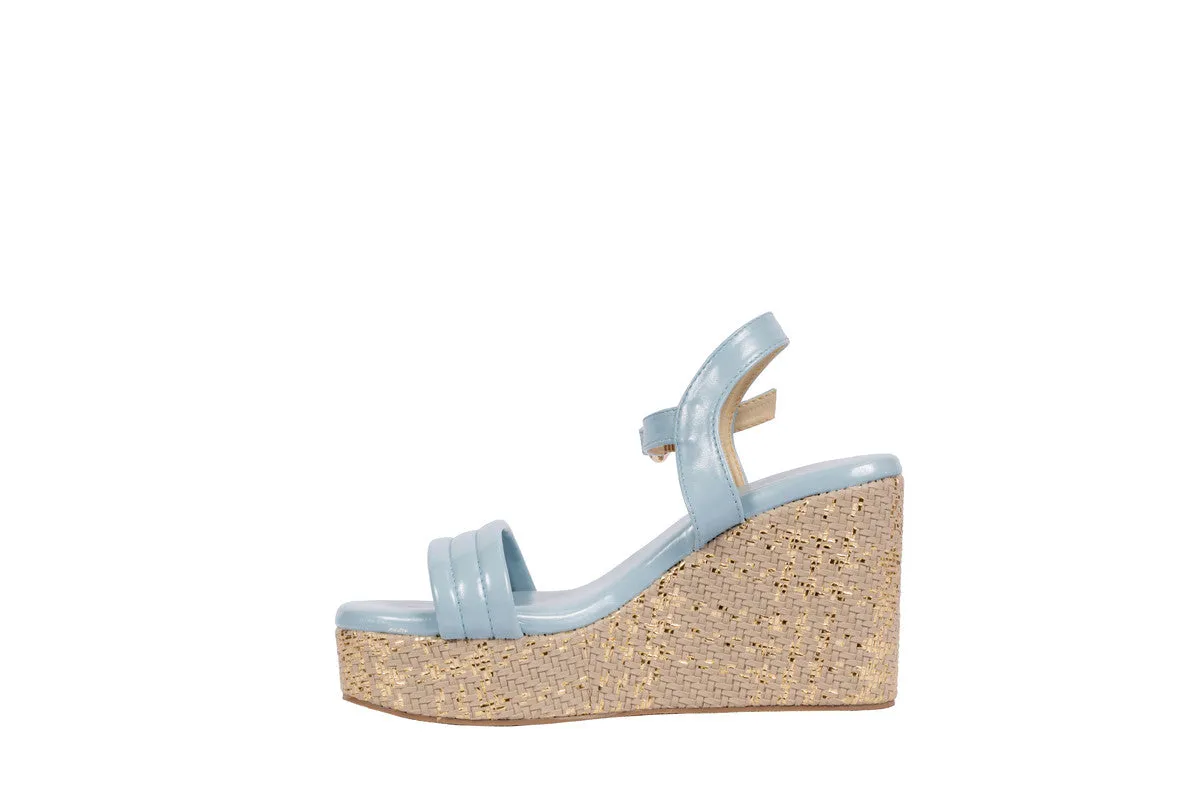 Blue Pretty Chic Wedges for Women