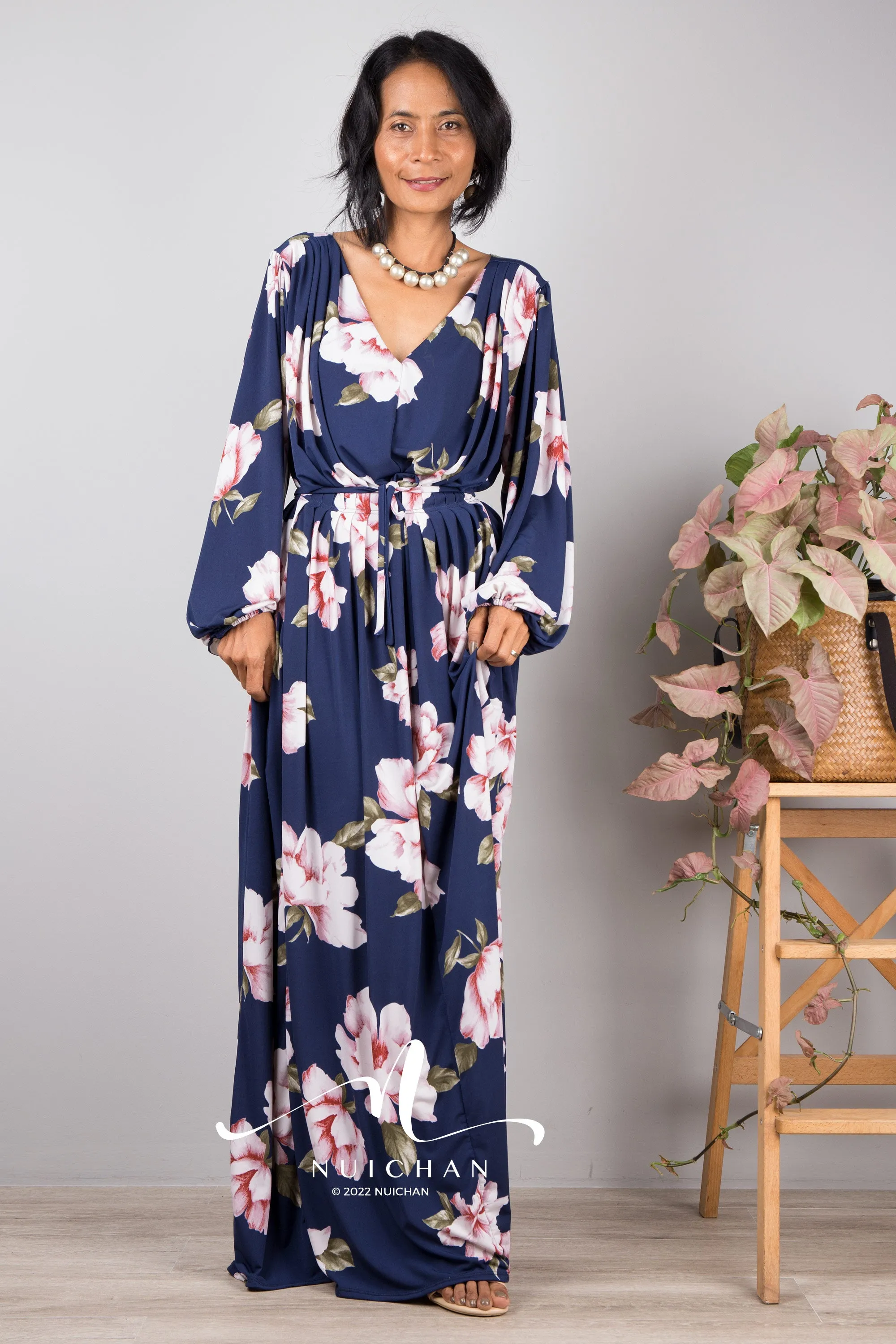 Boho chic maxi dress