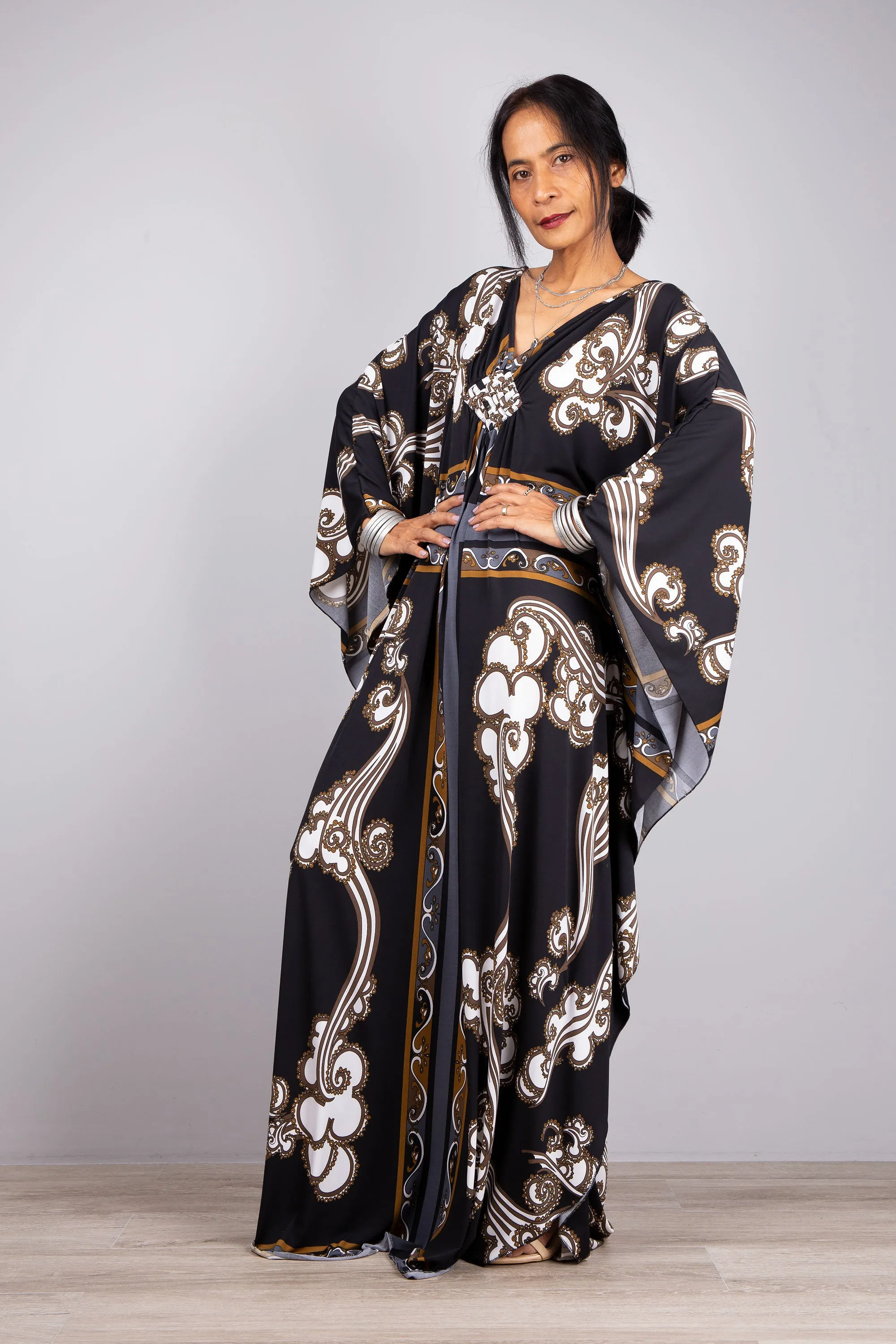 Boho Kaftan Dress