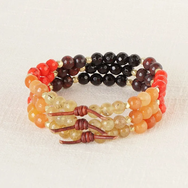 Brighter Than the Fire Mini Bracelet | Sons of the Flag X Charliemadison Collaboration