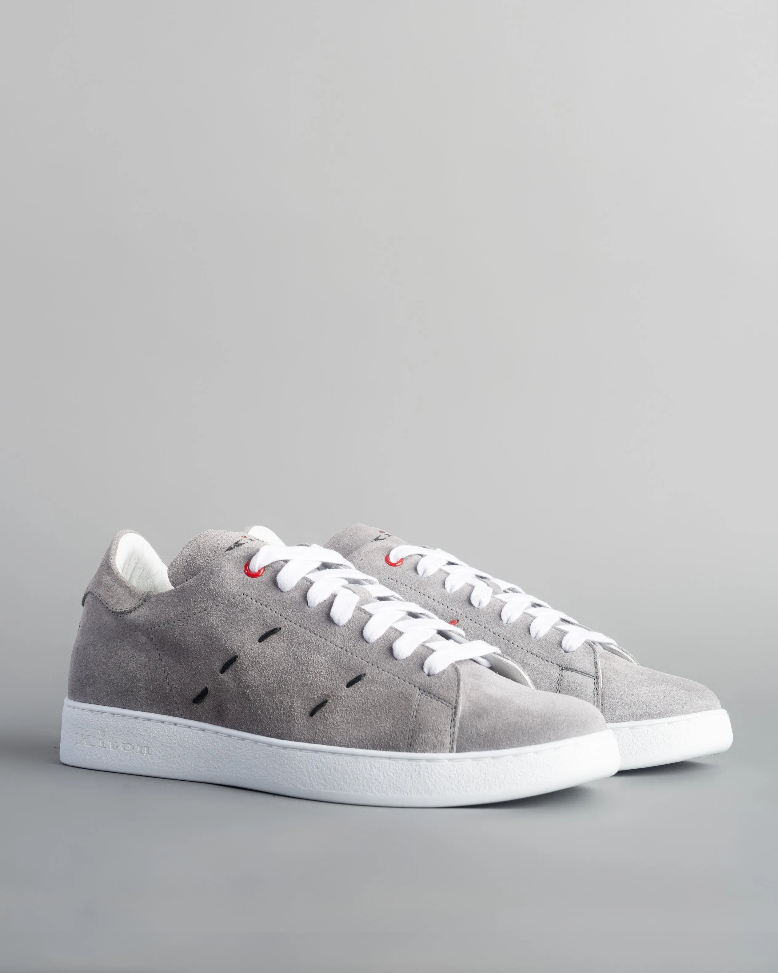 Calfskin Suede Sneakers