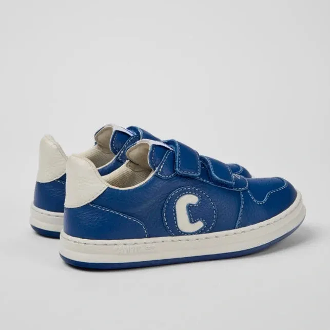 Camper Kids RUNNER Stella Houston Blue White Leather Sneakers