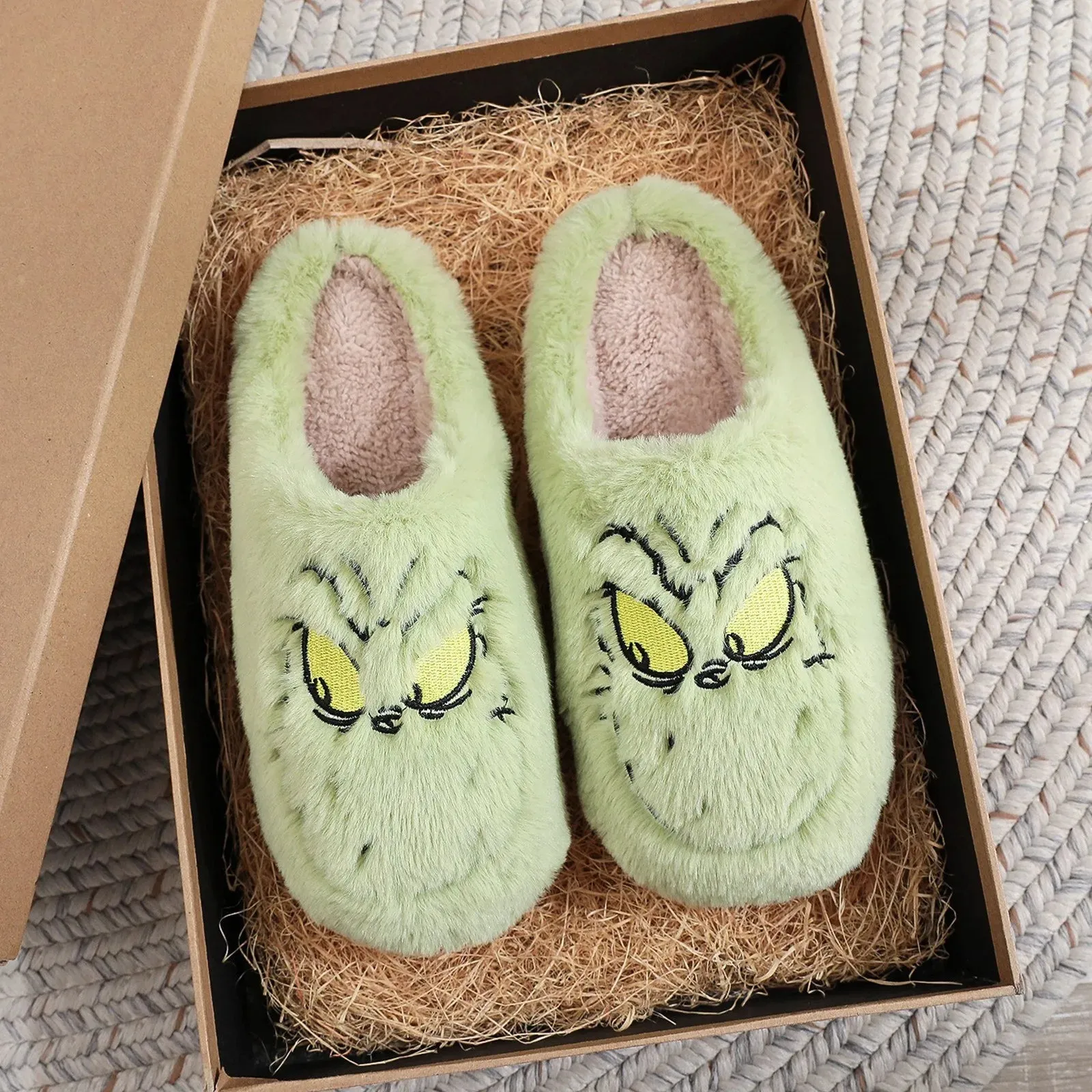 Christmas Plush Slippers