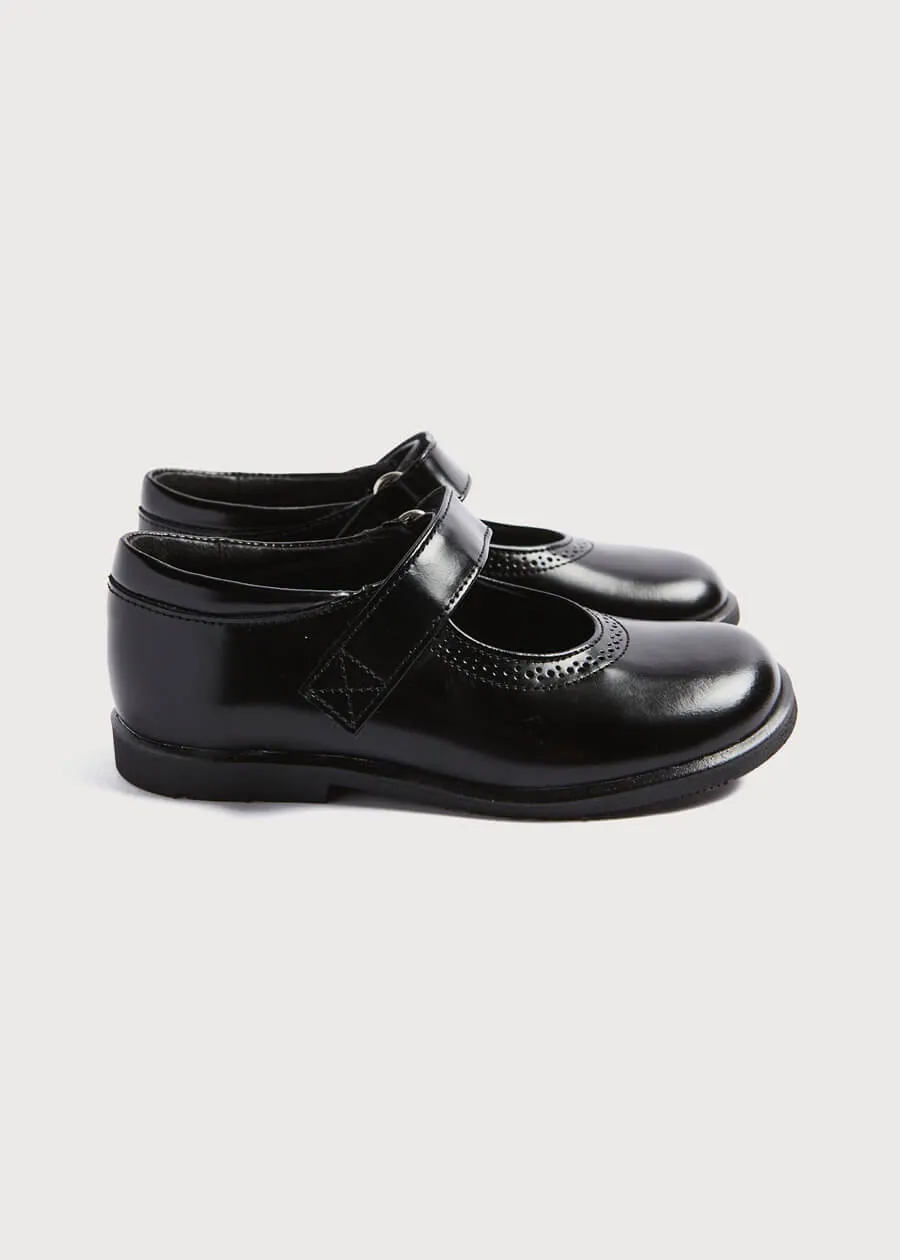 Classic Patent Leather Mary Jane Shoes in Black (25-34EU)