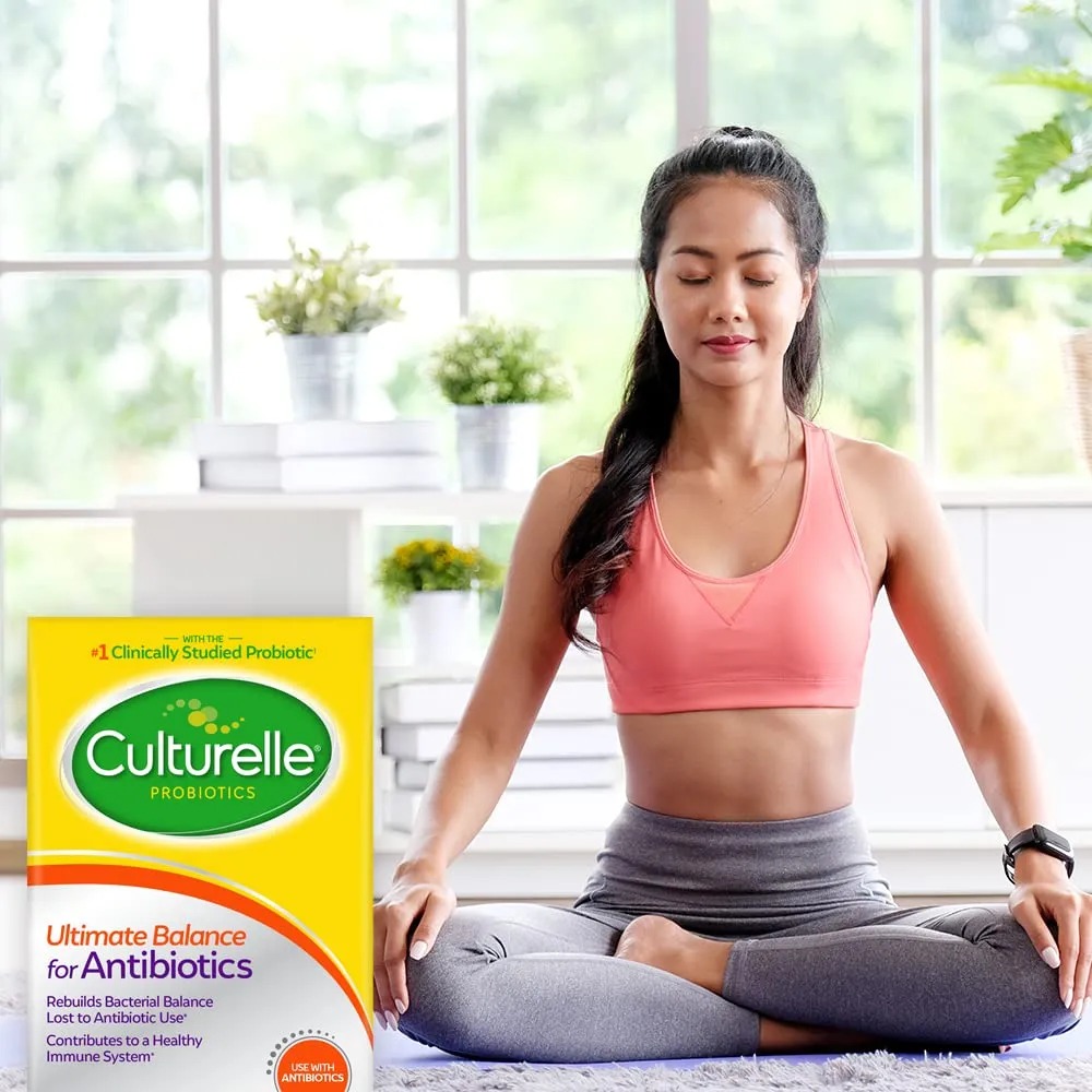 Culturelle Probiotic Ultimate Balance For Antibiotics Capsules 20 Ct