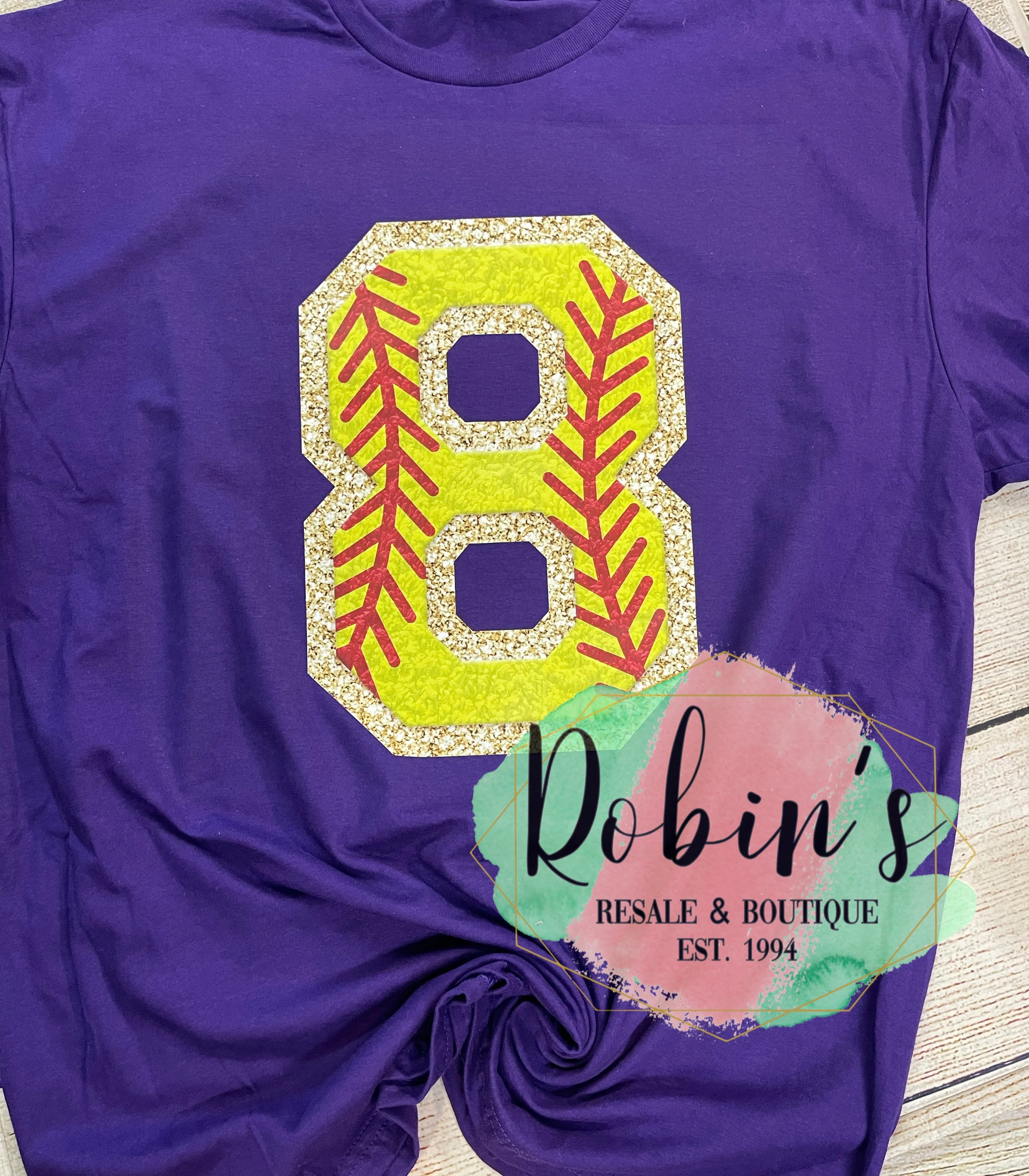 Custom Sports Number Tee