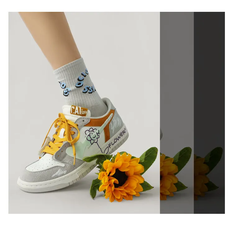 Daisy-100 Flat Sneakers