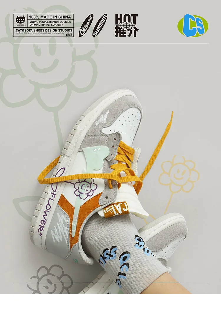 Daisy-100 Flat Sneakers