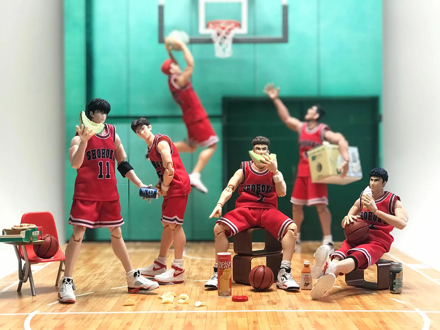 Diorama 01 (Basketball court)