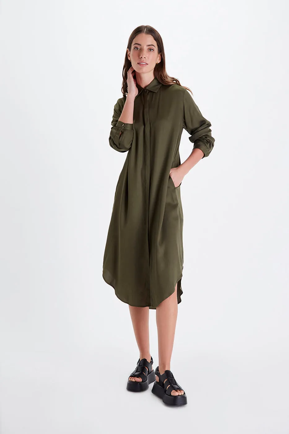 Essential Shirt Dress