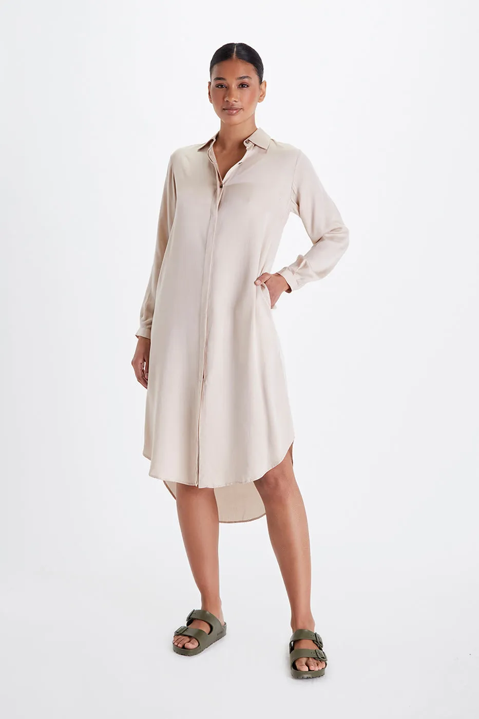 Essential Shirt Dress