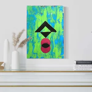 Eye of God Original Painting on Canvas