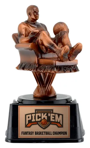 fantasy basketball base basketball resin  trophy