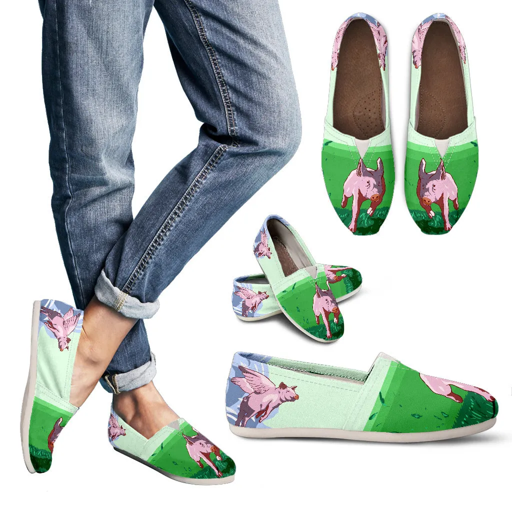 FLYING PIG CASUAL SHOES - FREE SHIPPING WORLDWIDE