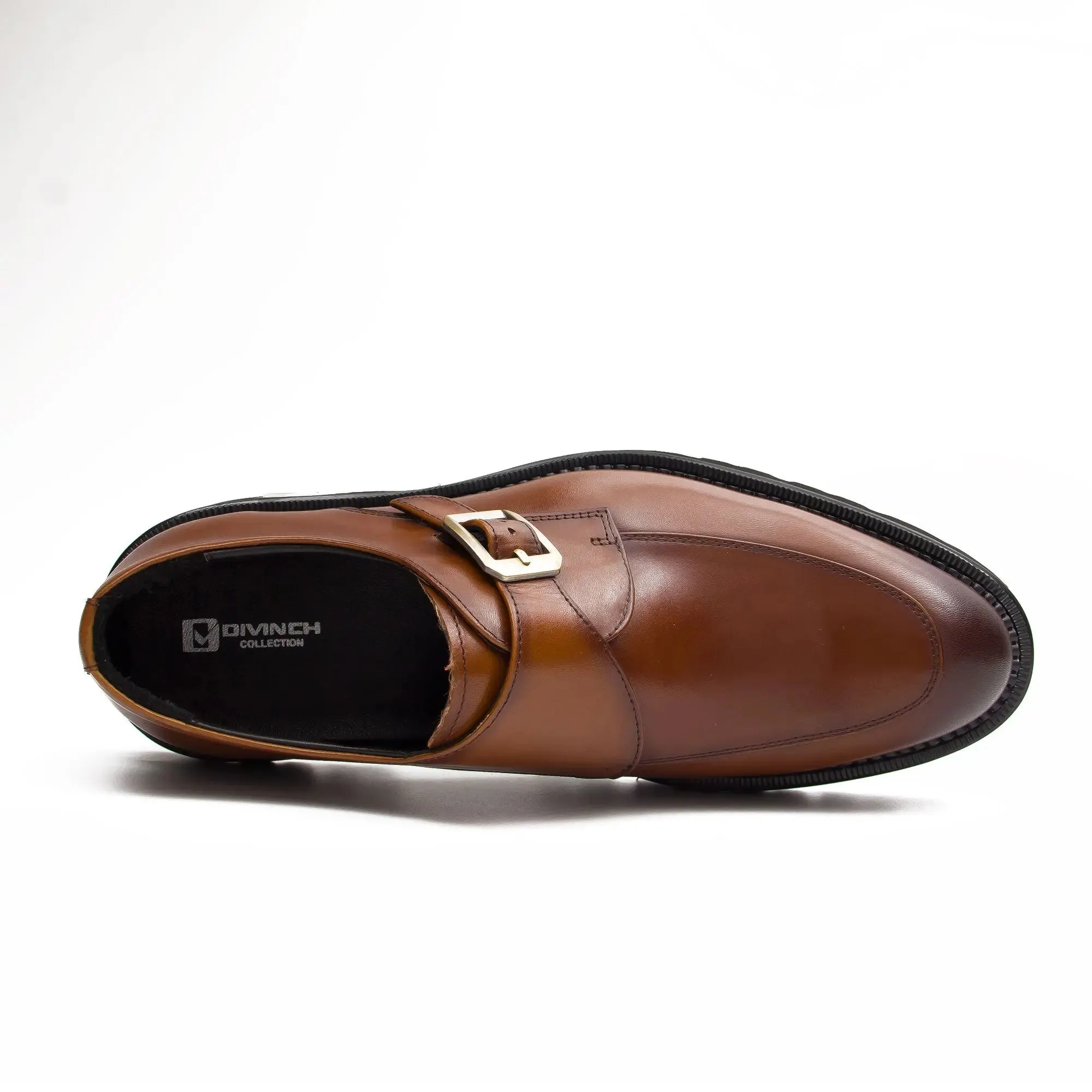 Formal Thick-Soled Monk Shoes D96151